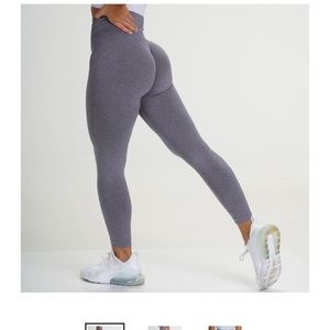 NVGTN Gray Seamless Leggings